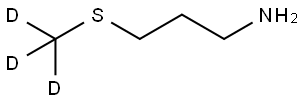 3-((methyl-d3)thio)propan-1-amine Structure