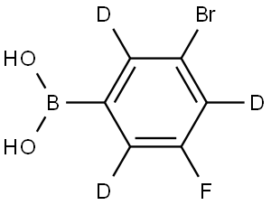 (3-bromo-5-fluorophenyl-2,4,6-d3)boronic acid 구조식 이미지