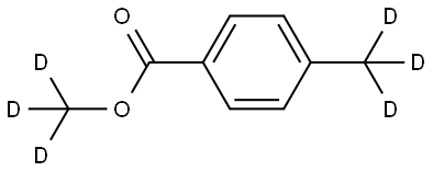 methyl-d3 4-(methyl-d3)benzoate Structure