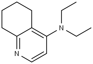 N,N-Diethyl-5,6,7,8-tetrahydro-4-quinolinamine Structure