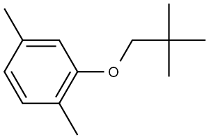 2-(2,2-Dimethylpropoxy)-1,4-dimethylbenzene Structure