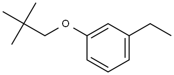 1-(2,2-Dimethylpropoxy)-3-ethylbenzene Structure