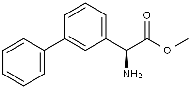 methyl (S)-2-([1,1'-biphenyl]-3-yl)-2-aminoacetate Structure