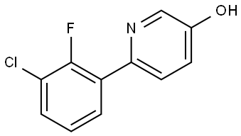 6-(3-Chloro-2-fluorophenyl)-3-pyridinol Structure