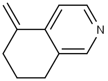 5-methylene-5,6,7,8-tetrahydroisoquinoline Structure