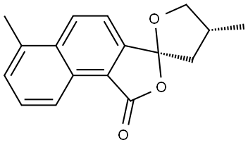 Danshenspiroketallactone Structure