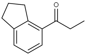 1-(2,3-Dihydro-1H-inden-4-yl)-1-propanone Structure