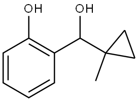 2-Hydroxy-α-(1-methylcyclopropyl)benzenemethanol Structure