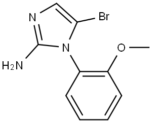 5-bromo-1-(2-methoxyphenyl)-1H-imidazol-2-amine Structure