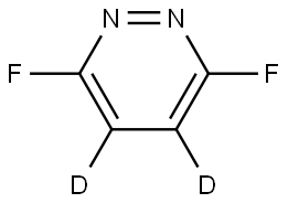 3,6-difluoropyridazine-4,5-d2 Structure