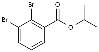 1-Methylethyl 2,3-dibromobenzoate Structure