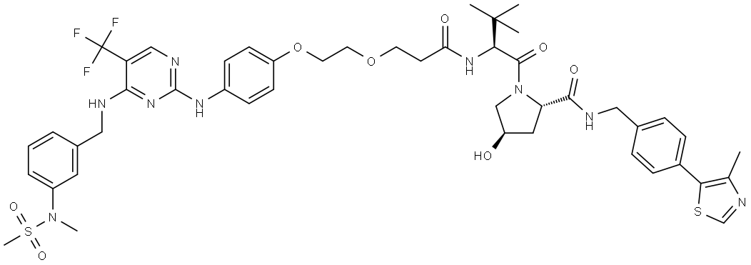 PROTAC FAK degrader 1 Structure