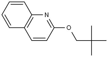 2-(2,2-Dimethylpropoxy)quinoline Structure