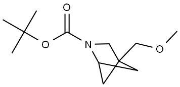 tert-butyl 4-(methoxymethyl)-2-azabicyclo[2.1.1]hexane-2-carboxylate Structure