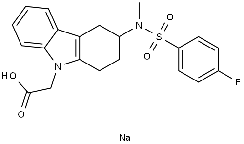 TM30089 sodium Structure