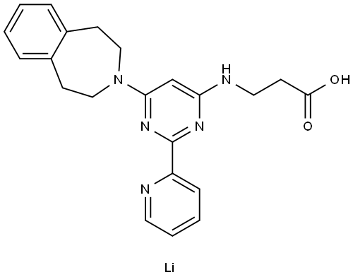 GSK-J1 (lithiuM salt) Structure