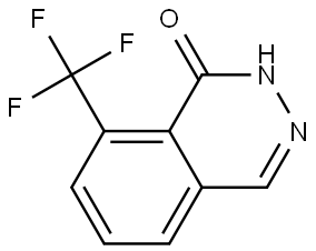 8-(Trifluoromethyl)-1(2H)-phthalazinone Structure