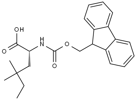 N-Fmoc-4,4-dimethyl-D-norleucine Structure