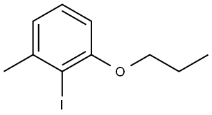 2-Iodo-1-methyl-3-propoxybenzene Structure