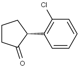 (R)-2-(2-Chlorophenyl)cyclopentanone Structure