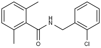 N-[(2-Chlorophenyl)methyl]-2,6-dimethylbenzamide Structure