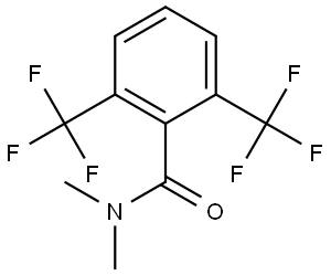 N,N-dimethyl-2,6-bis(trifluoromethyl)benzamide Structure