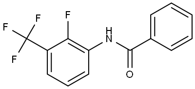 2-Fluoro-3-trifluoromethylanilinebenzamide Structure