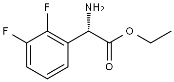 ethyl (S)-2-amino-2-(2,3-difluorophenyl)acetate Structure