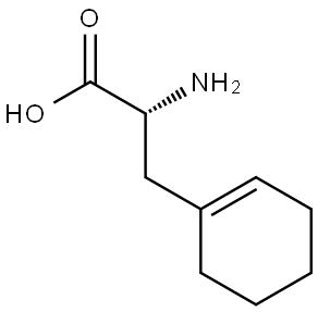 (R)-a-Amino-1-cyclohexene-1-propanoic acid Structure