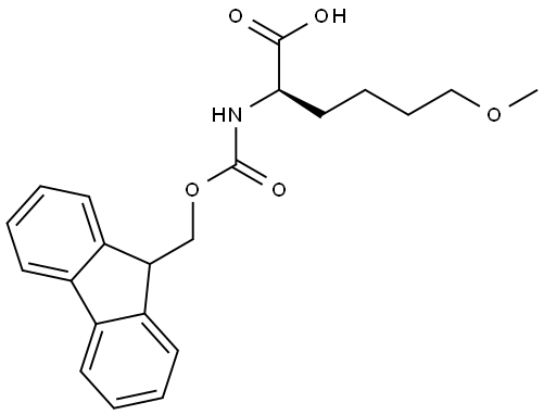 N-Fmoc-6-methoxy-D-norleucine Structure