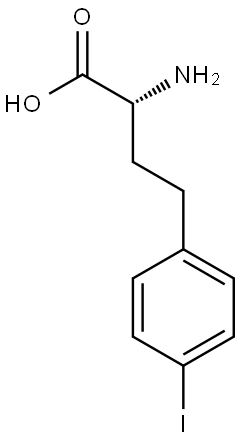 (R)-2-Amino-4-(4-iodophenyl)butanoic acid Structure