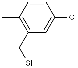 5-Chloro-2-methylbenzenemethanethiol Structure