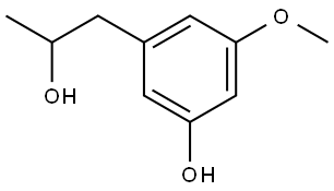 3-(2-hydroxypropyl)-5-methoxyphenol Structure