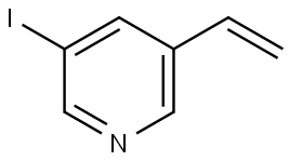 3-Iodo-5-vinylpyridine Structure