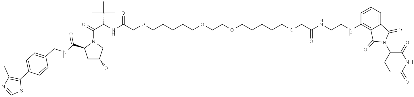 PROTAC CRBN Degrader-1 Structure