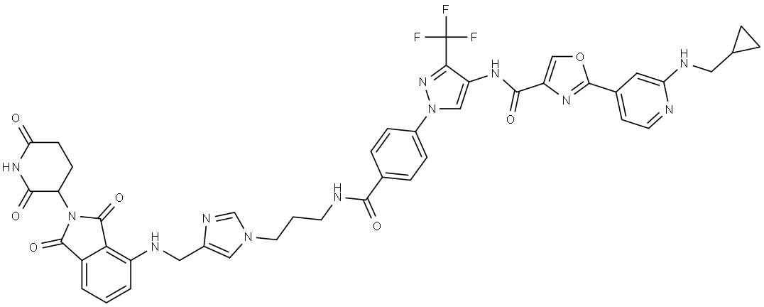 PROTAC IRAK4 degrader-1 Structure