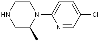 (S)-1-(5-chloropyridin-2-yl)-2-methylpiperazine Structure