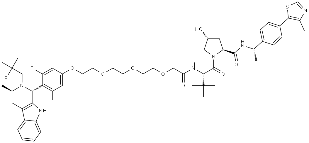 PROTAC ER Degrader-4 Structure