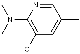 2-(Dimethylamino)-5-methyl-3-pyridinol Structure