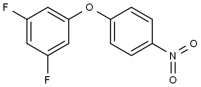 1,3-difluoro-5-(4-nitrophenoxy)benzene Structure