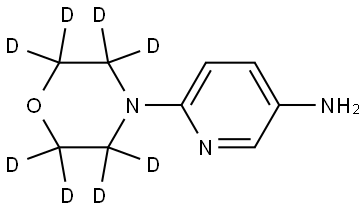 6-(morpholino-d8)pyridin-3-amine Structure
