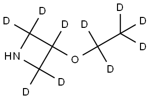 3-(ethoxy-d5)azetidine-2,2,3,4,4-d5 Structure