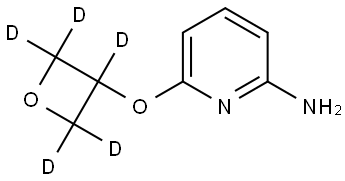 6-((oxetan-3-yl-d5)oxy)pyridin-2-amine Structure