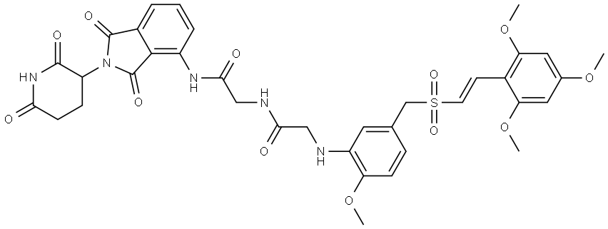 PROTAC B-Raf degrader 1 Structure