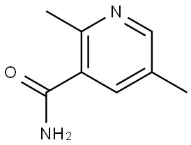 2,5-Dimethyl-3-pyridinecarboxamide Structure