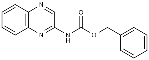 Benzyl N-(quinoxalin-2-yl)carbamate Structure