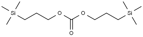 1-Propanol, 3-(trimethylsilyl)-, 1,1′-carbonate Structure