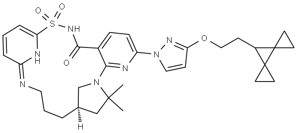 (R)-Vanzacaftor Structure