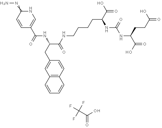 HYNIC-iPSMA TFA Structure