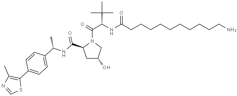 (S,R,S)-AHPC-Me-C5-COOH Structure